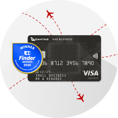 Winner Finder Awards 2025. Business Frequent Flyer credit card.