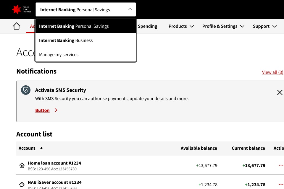 Link and Switch between NAB IDs - Switcher