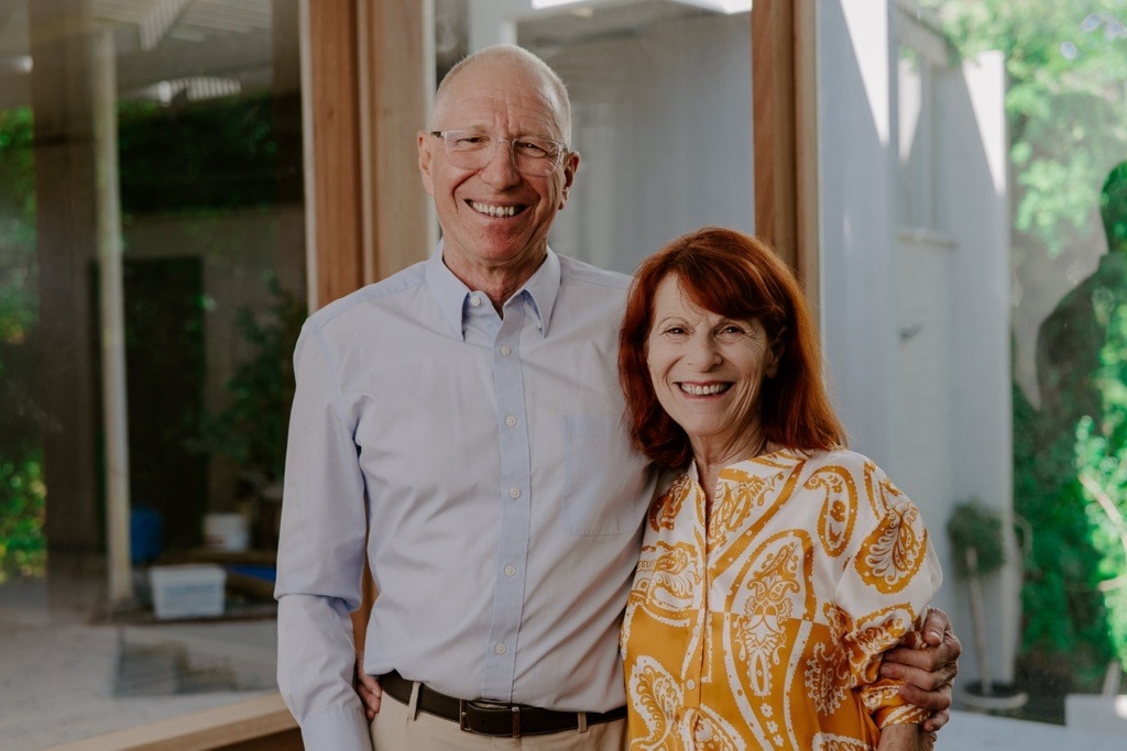   Perth dentist Andrew Brostek, pictured with wife Shirley, navigated selling their practice and retiring with support from their long-standing banker. 